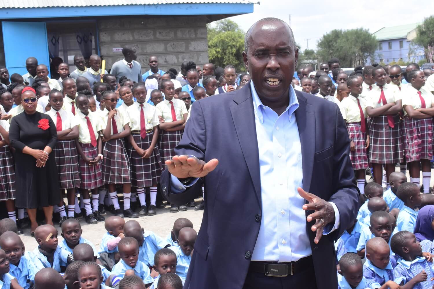 kajiado governor during site visit_